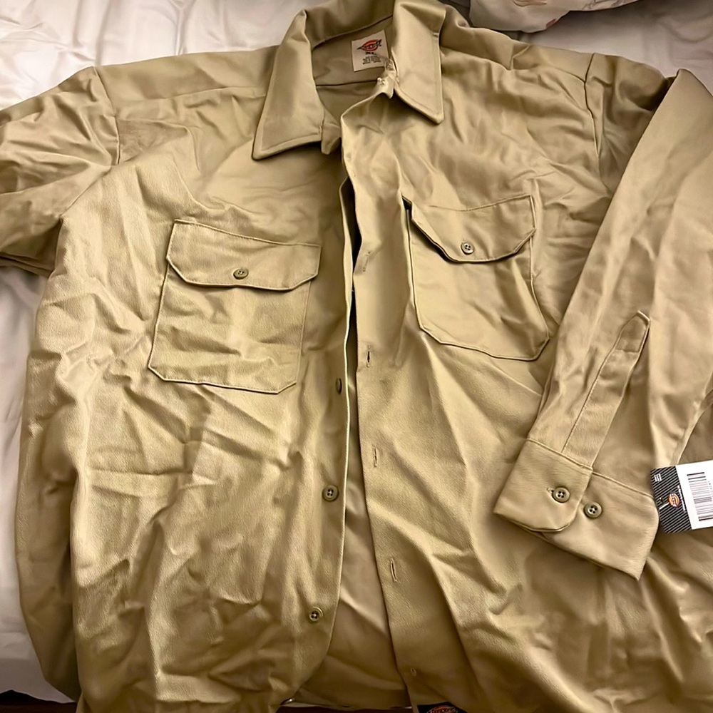 Dickies cotton work shirt new and never worn
